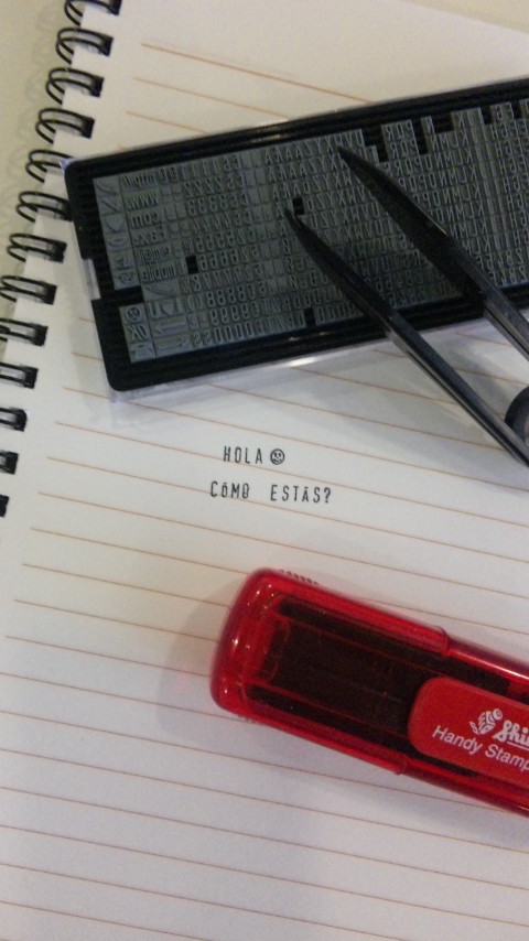 活版印刷風ゴムはんこのサムネール画像